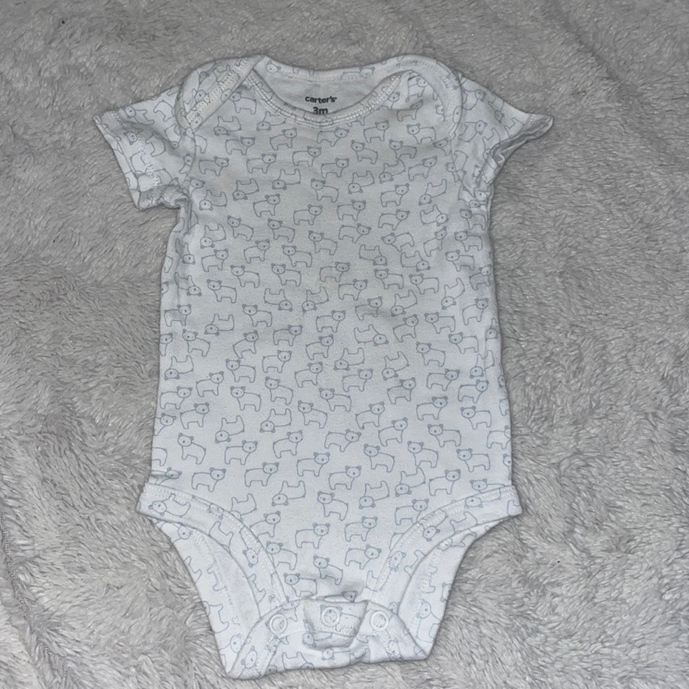 (3 for $10) carters bear bodysuit 🐻